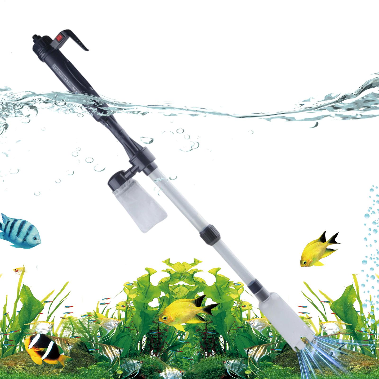 Gravel Vacuum Cleaner - Electric Aquarium Gravel Cleaner USB Powered