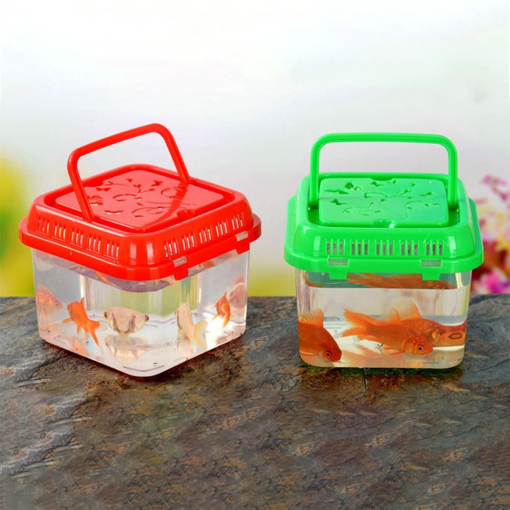 Aquarium Goldfish - Mini Portable Fish Tank Pet Supplies