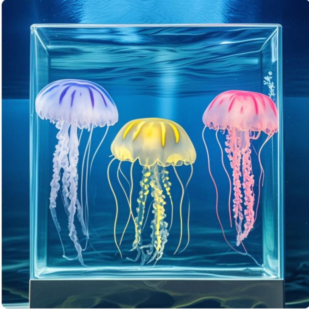 Silicone Simulated Jellyfish G - đánh giá và giá Aquarium Fish Discus