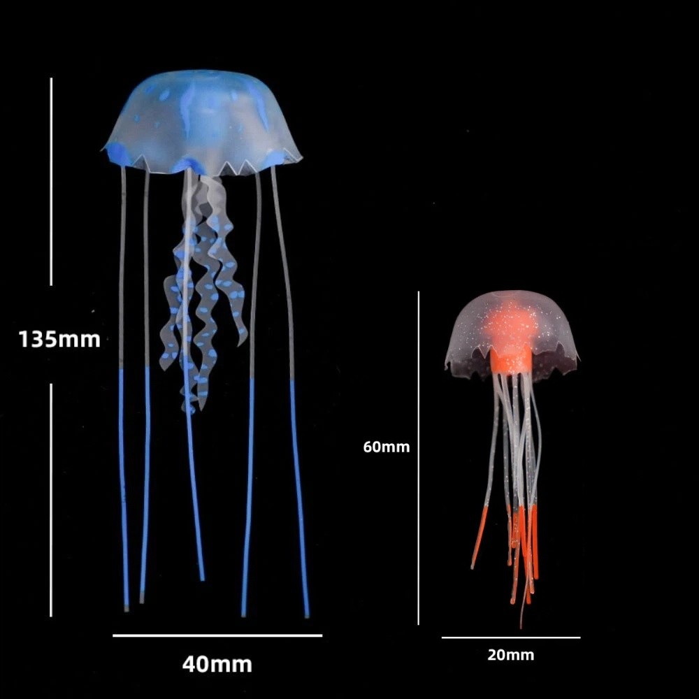 Silicone Simulated Jellyfish G - đánh giá và giá Aquarium Fish Discus