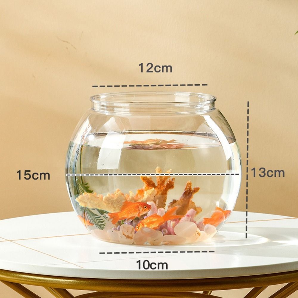 Home Decor Clear Transparent R - đánh giá và giá Aquarium Goldfish