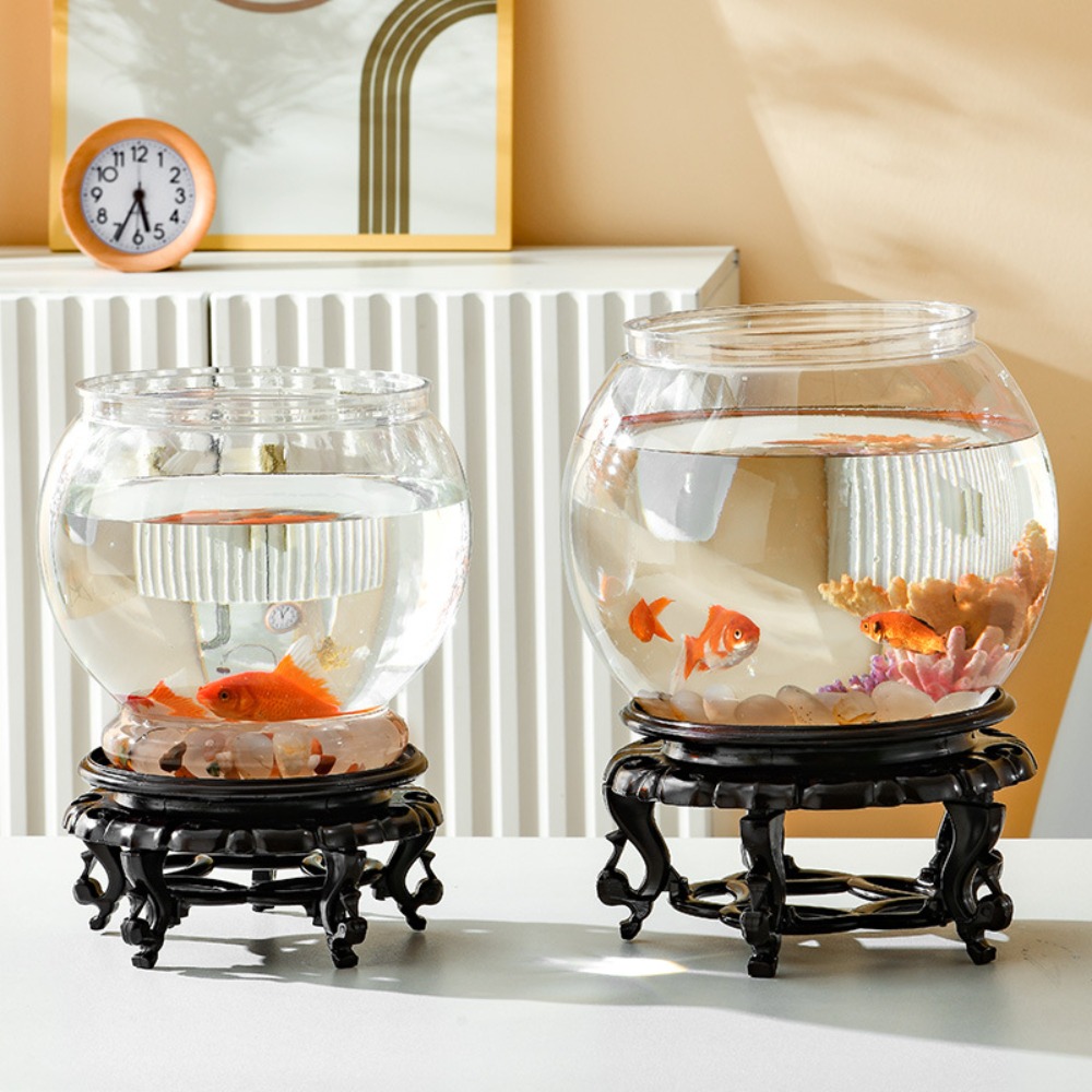 Home Decor Clear Transparent R - đánh giá và giá Aquarium Goldfish
