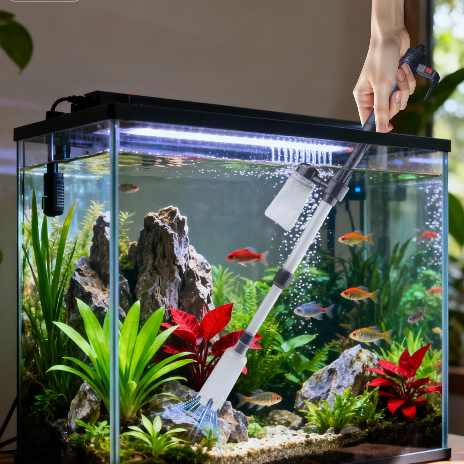 Electric Aquarium Gravel Clean - đánh giá và giá Gravel Vacuum Cleaner