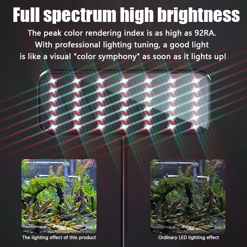 13W LED Lamp Aquarium Decorati - đánh giá và giá Aquarium Fish Enrichment