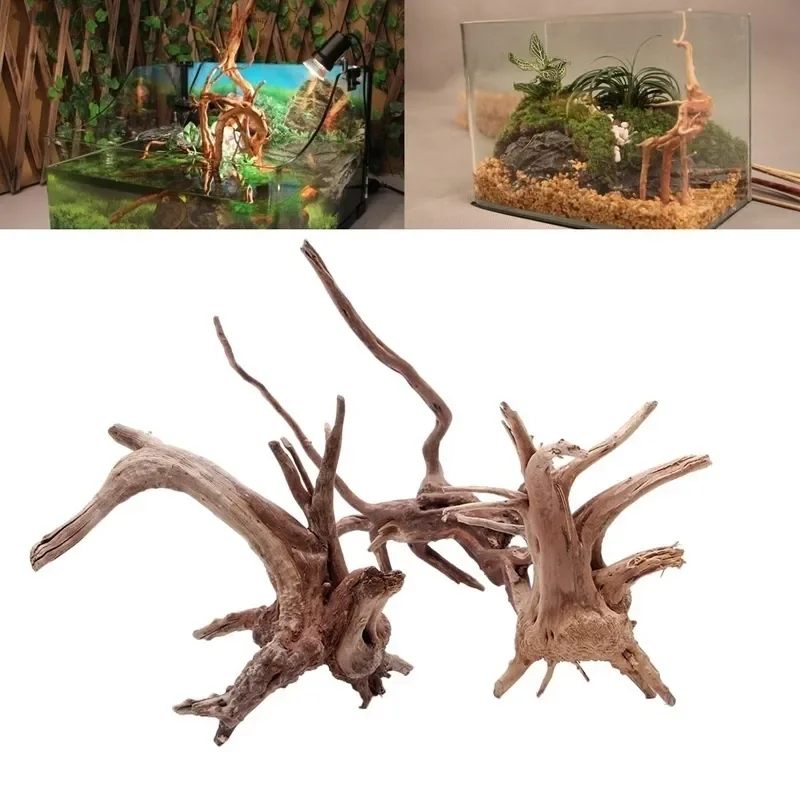 Natural Tree Trunk Driftwood A - đánh giá và giá Aquarium Fish Enrichment