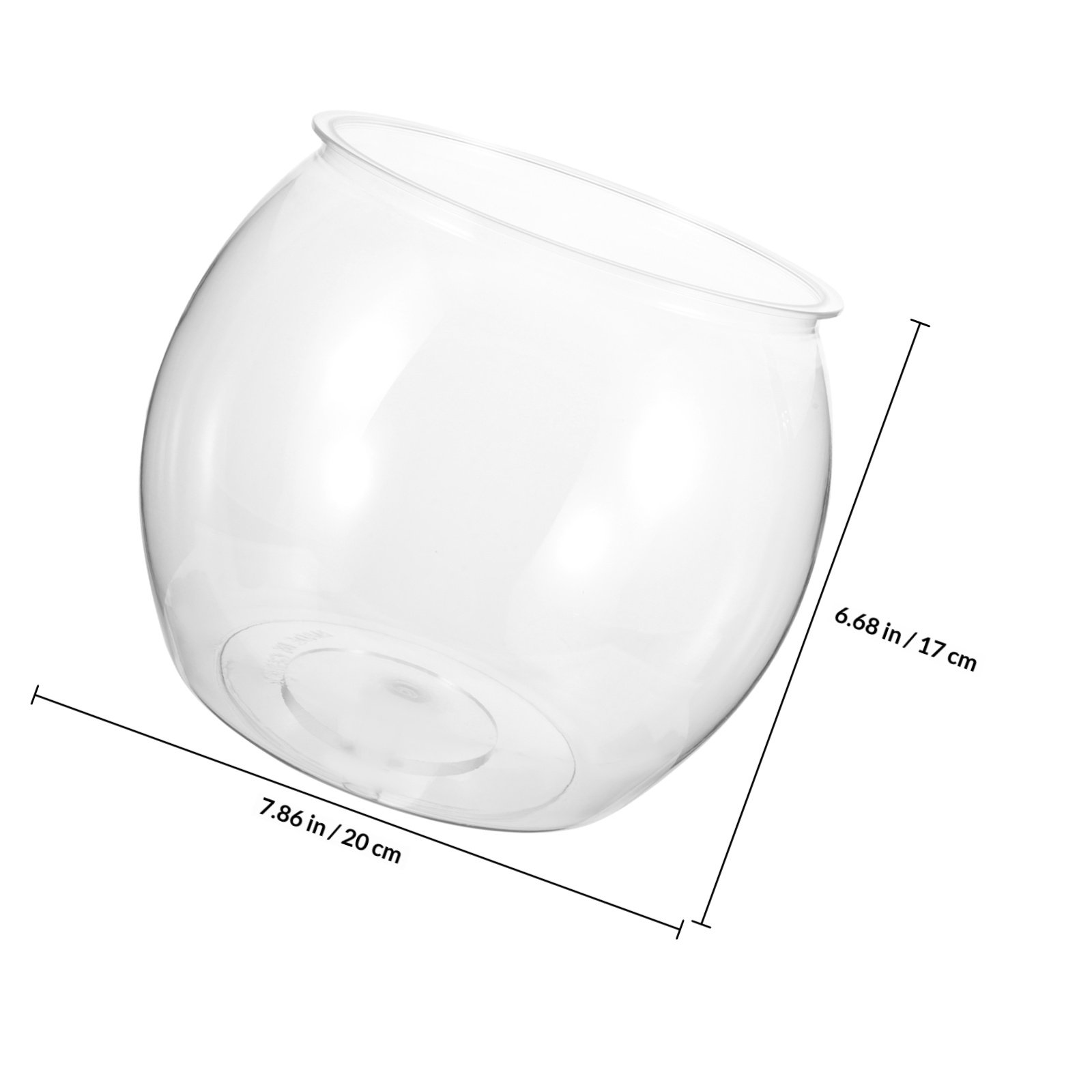 Clear Transparent Fish Bowl Pl - đánh giá và giá Aquarium Goldfish