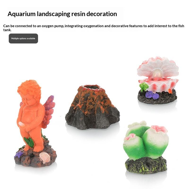 Volcano Shaped Aquarium Bubble - đánh giá và giá Aquarium Fish For Sale Online