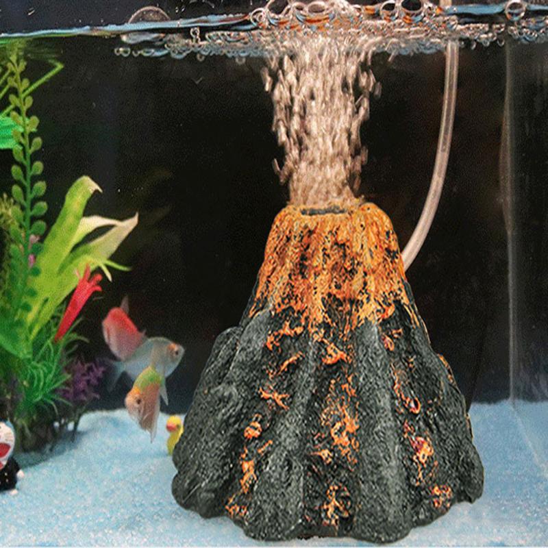 Volcano Shaped Aquarium Bubble - đánh giá và giá Aquarium Fish For Sale Online