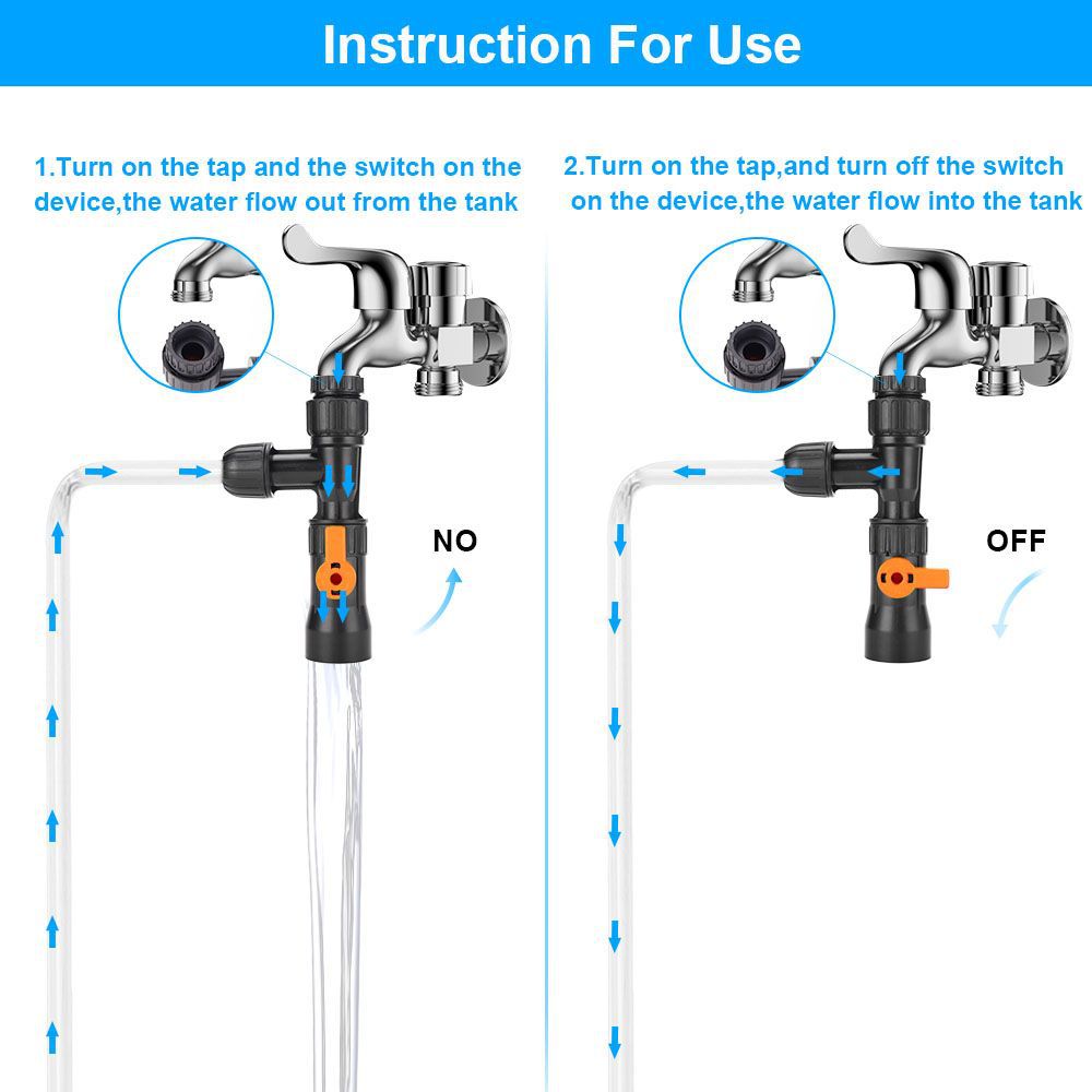 Bucket-Free Aquarium Water Cha - đánh giá và giá Gravel Vacuum Cleaner