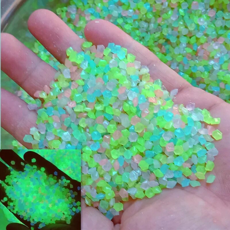 1000pcs 3-5mm Luminous Sand Gl - đánh giá và giá Aquarium Fish Types