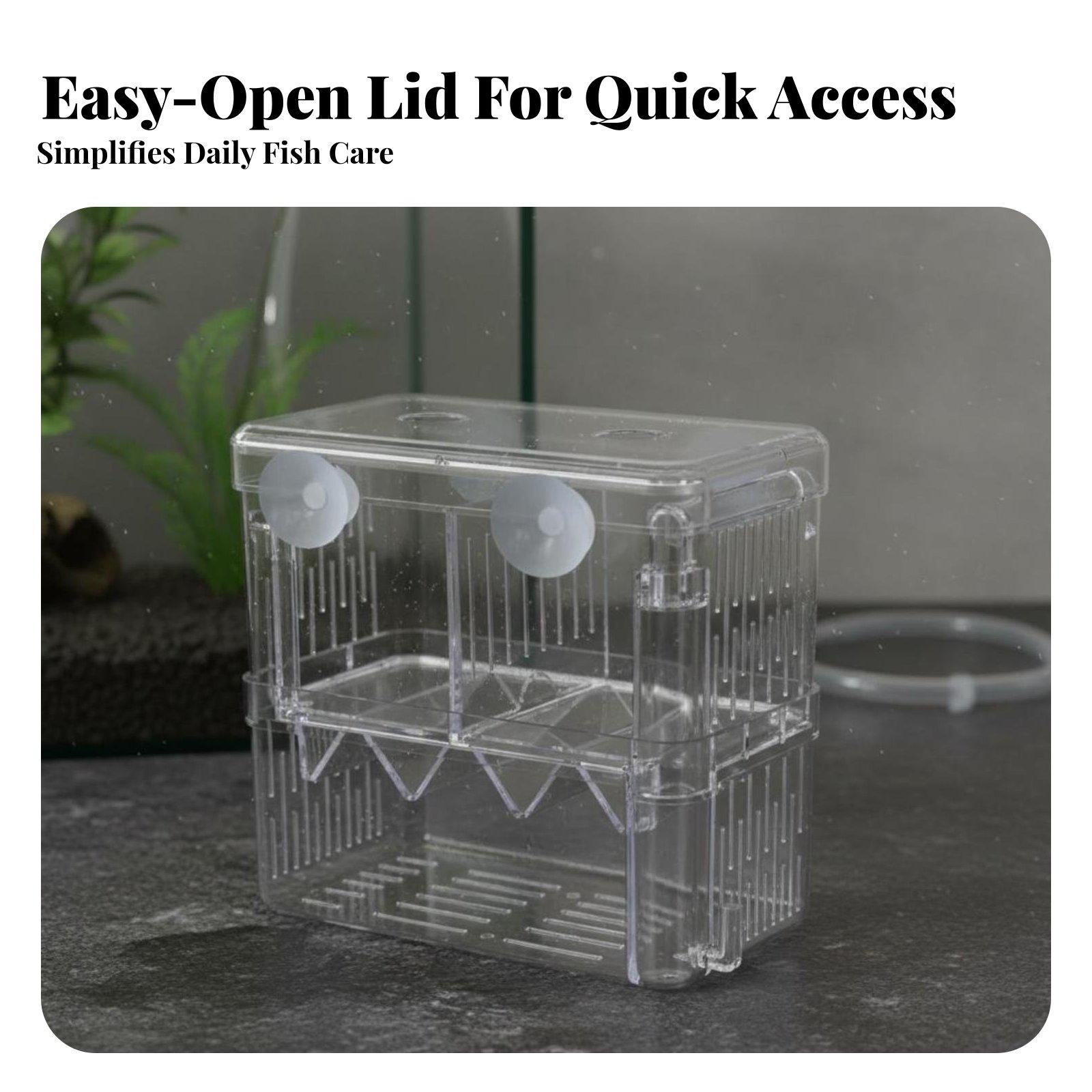 Double Layer Aquarium Breeding - đánh giá và giá Box Fish In Aquarium
