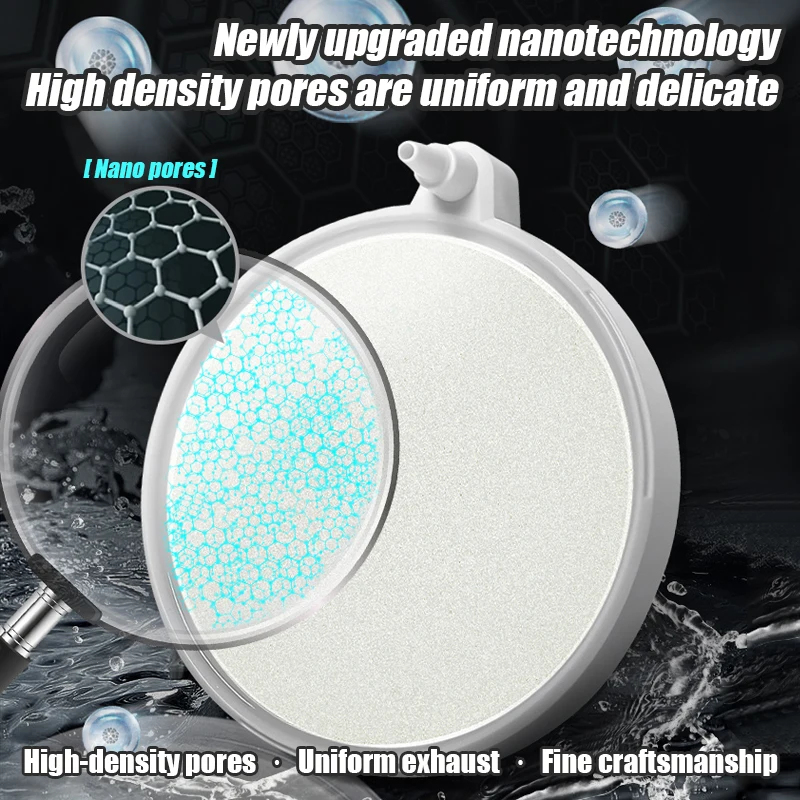Nano Air Stone Oxygen Disc, Aq - đánh giá và giá Aquarium Fish Discus