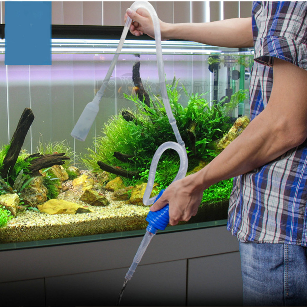 Hồ Cá Xi Phông Cá Syphon Hút C - đánh giá và giá Gravel Vacuum Cleaner