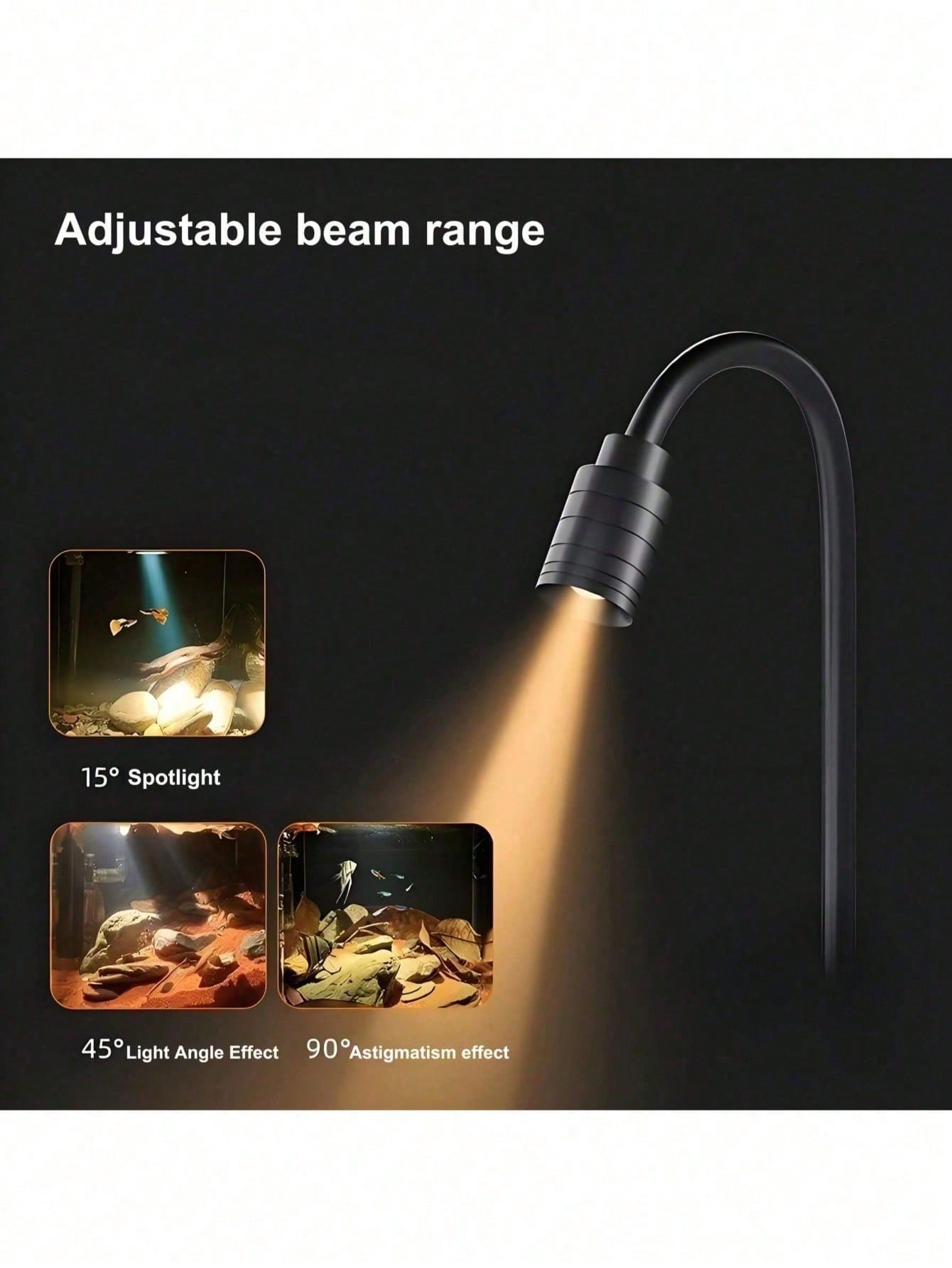 USB aquarium lights, Zoom Sout - đánh giá và giá Aquarium Goldfish