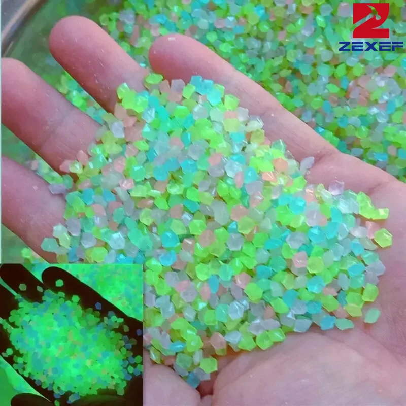 1000pcs 3-5mm Luminous Sand Gl - đánh giá và giá Aquarium Fish Types