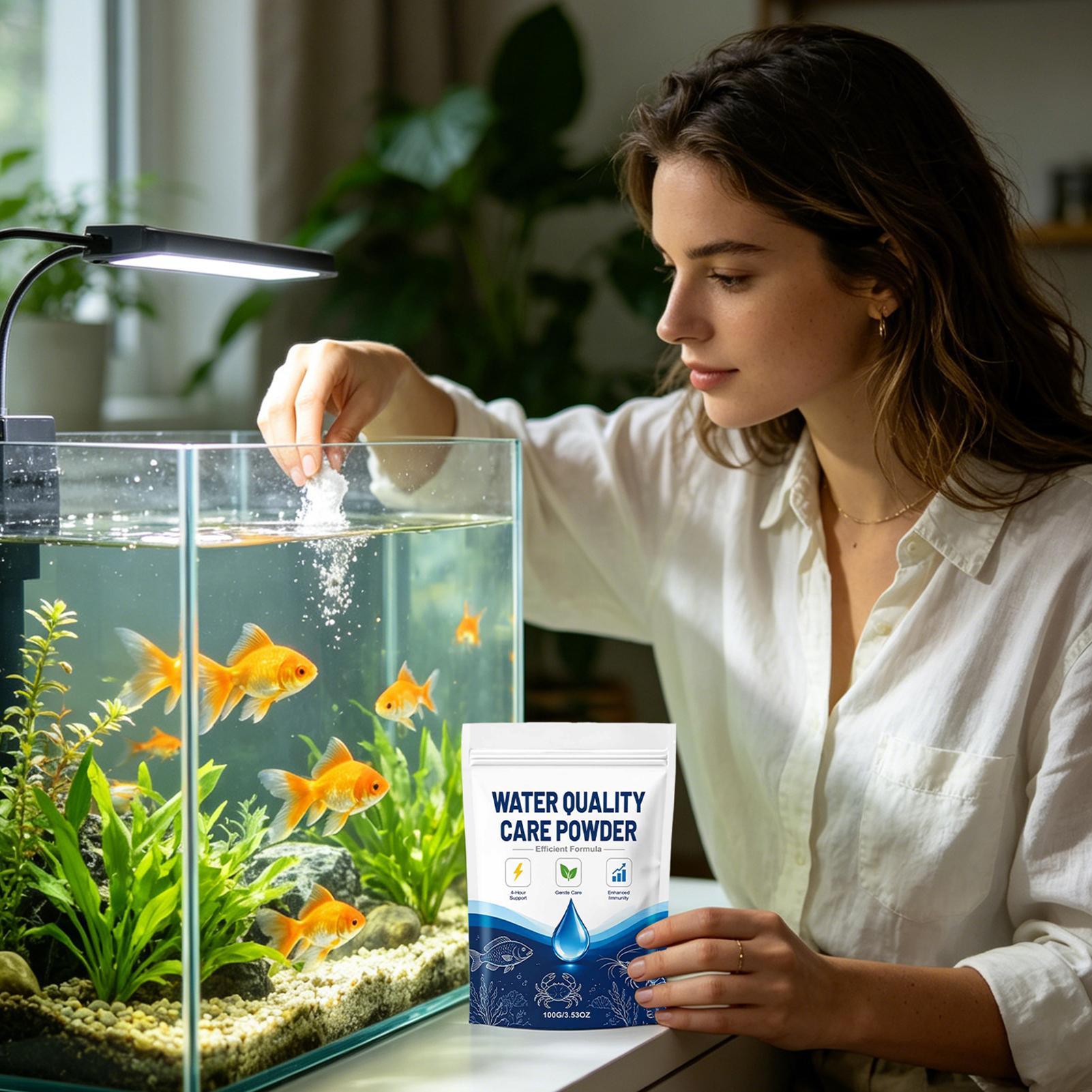 100g Aquarium Water Clarifier  - đánh giá và giá Aquarium Fish Care
