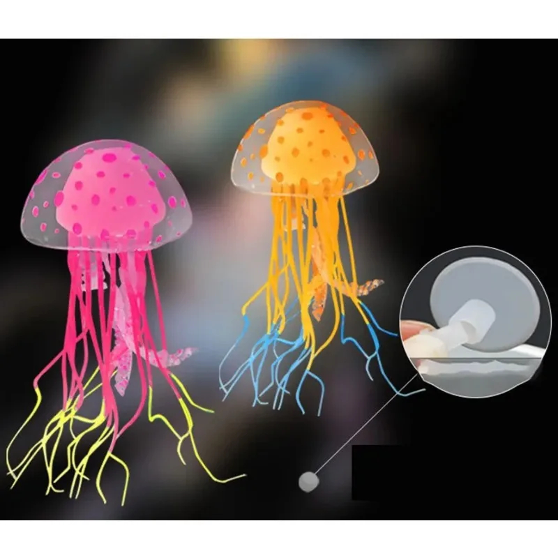 Artificial Swim Luminous Jelly - đánh giá và giá Aquarium Fish Discus