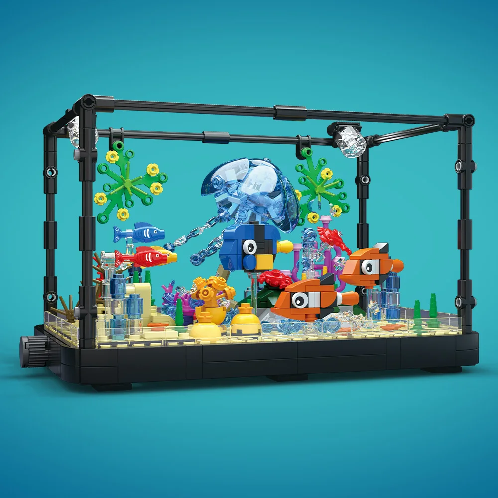 Fish Tank Building Block Set w - đánh giá và giá Aquarium Fish Types
