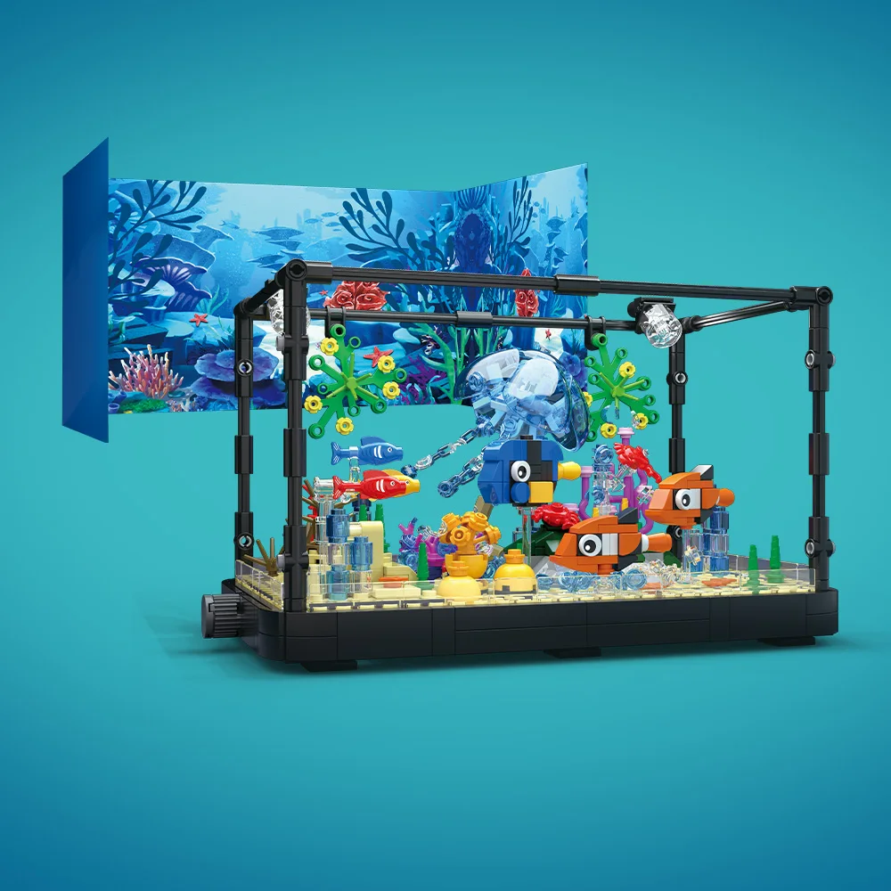 Fish Tank Building Block Set w - đánh giá và giá Aquarium Fish Types