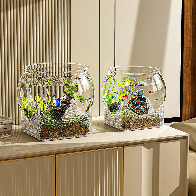 Fish Tank Aquarium Transparent - đánh giá và giá Aquarium Goldfish