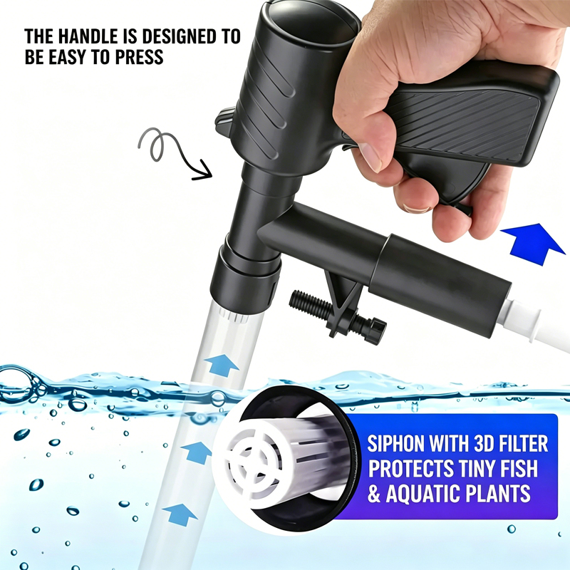 Aquarium Fish Tank Water Chang - đánh giá và giá Gravel Vacuum Cleaner