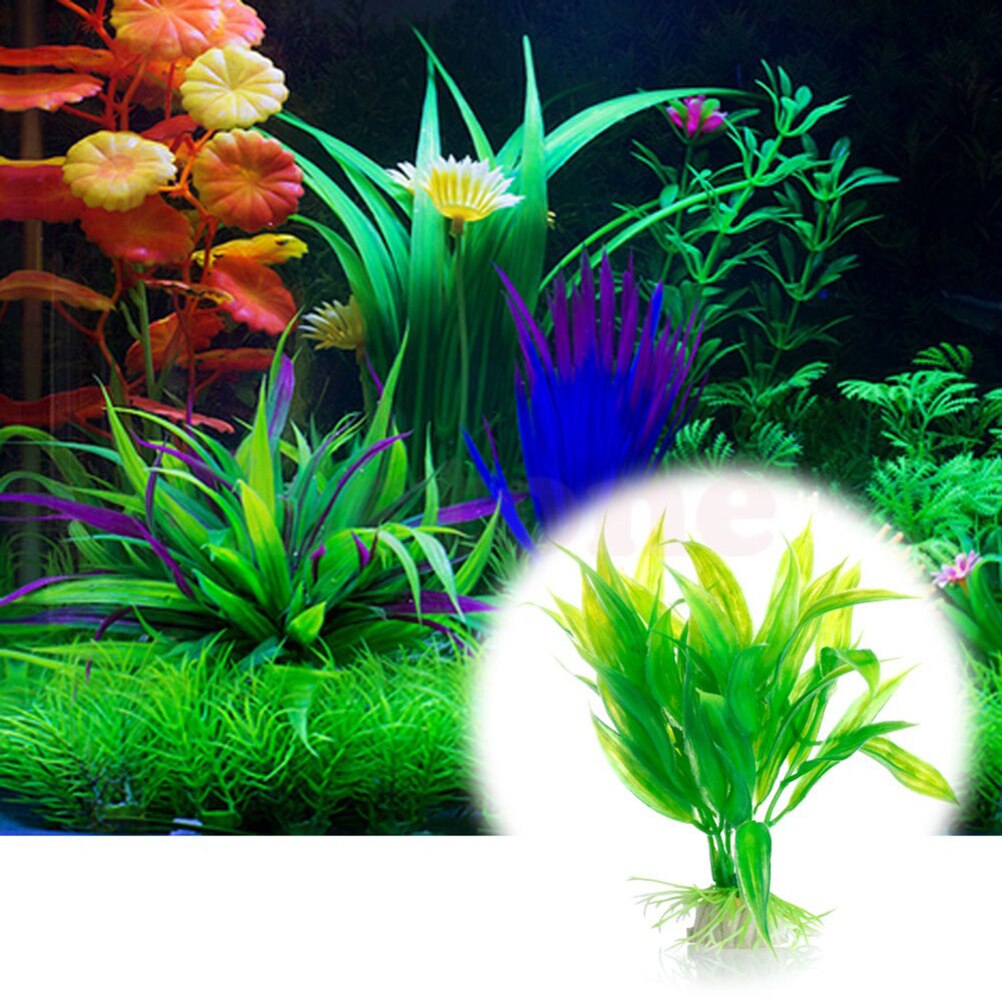 15cm Artificial Aquarium Decor - đánh giá và giá Aquarium Fish Enrichment