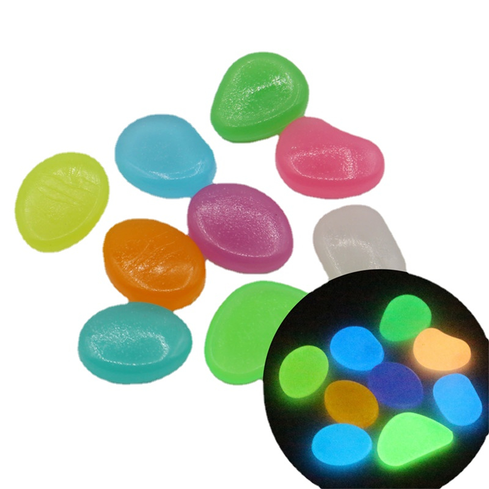 50pcs Luminous Stone Fluoresce - đánh giá và giá Aquarium Fish Types