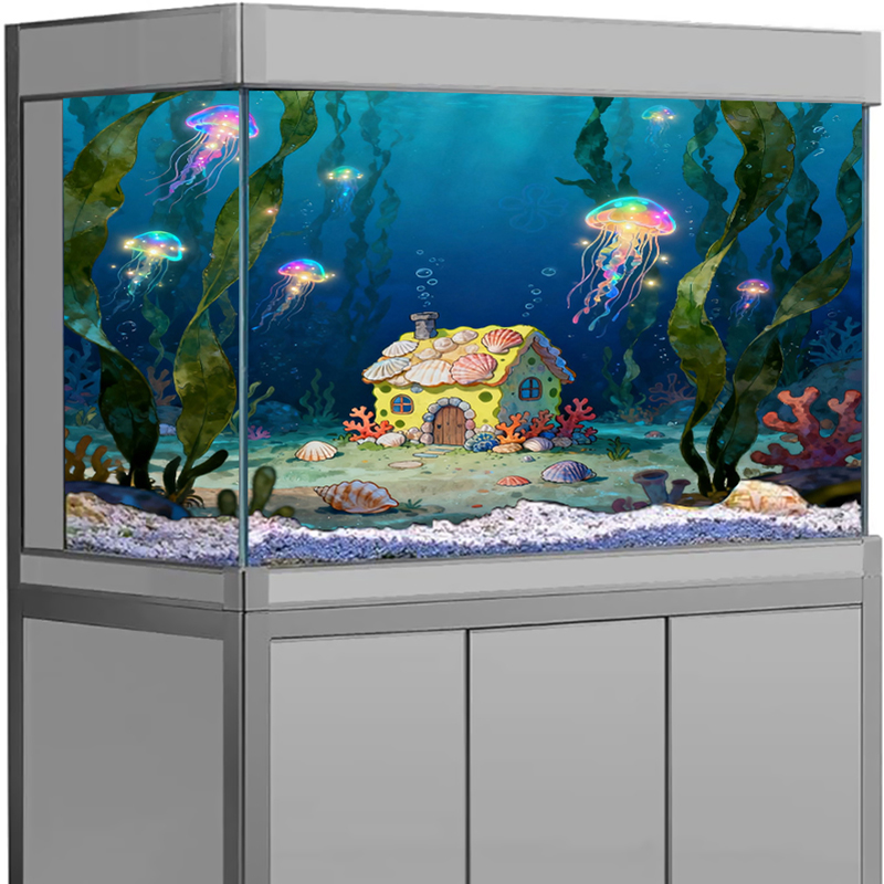 Fish Tank Decor Aquarium Backg - đánh giá và giá Aquarium Fish Wallpaper