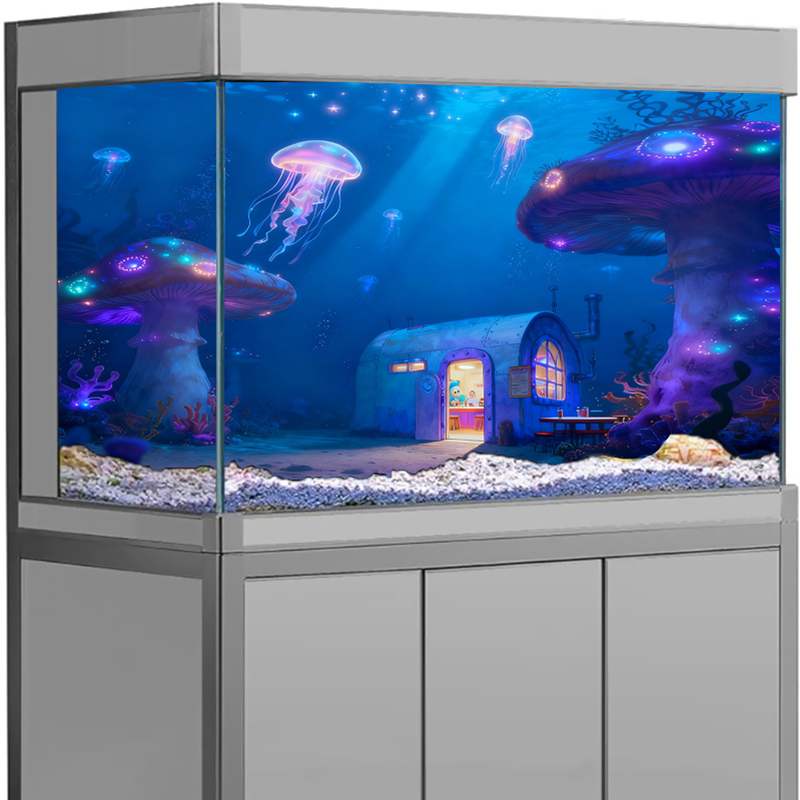 Fish Tank Decor Aquarium Backg - đánh giá và giá Aquarium Fish Wallpaper
