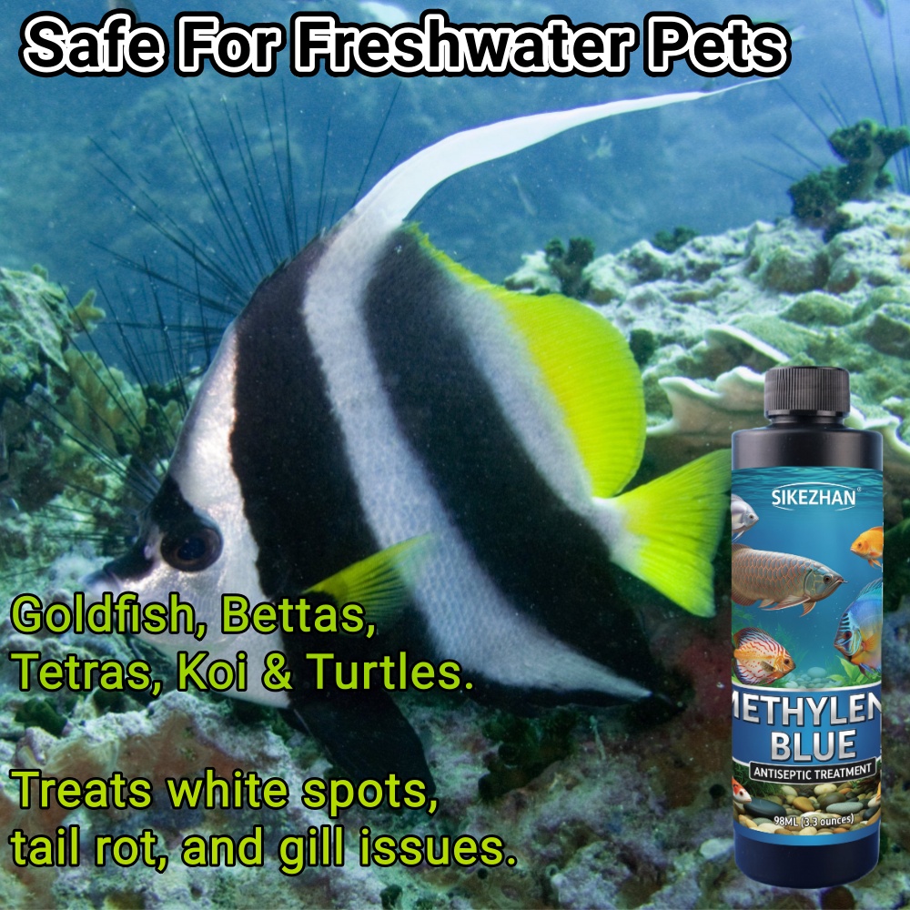 SIKEZHAN 98ml Pure Methylene B - đánh giá và giá Aquarium Fish Discus