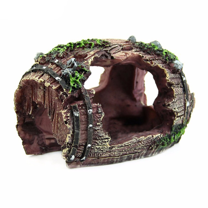 Aquarium Artificial Barrel Cav - đánh giá và giá Aquarium Fish For Sale Online