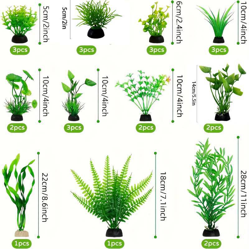 Aquarium Decor Set Artificial  - đánh giá và giá Aquarium Fish Enrichment
