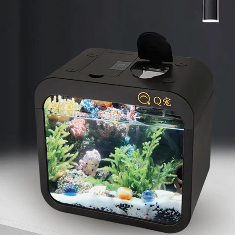 Desktop Transparent Acrylic Fi - đánh giá và giá Aquarium Goldfish